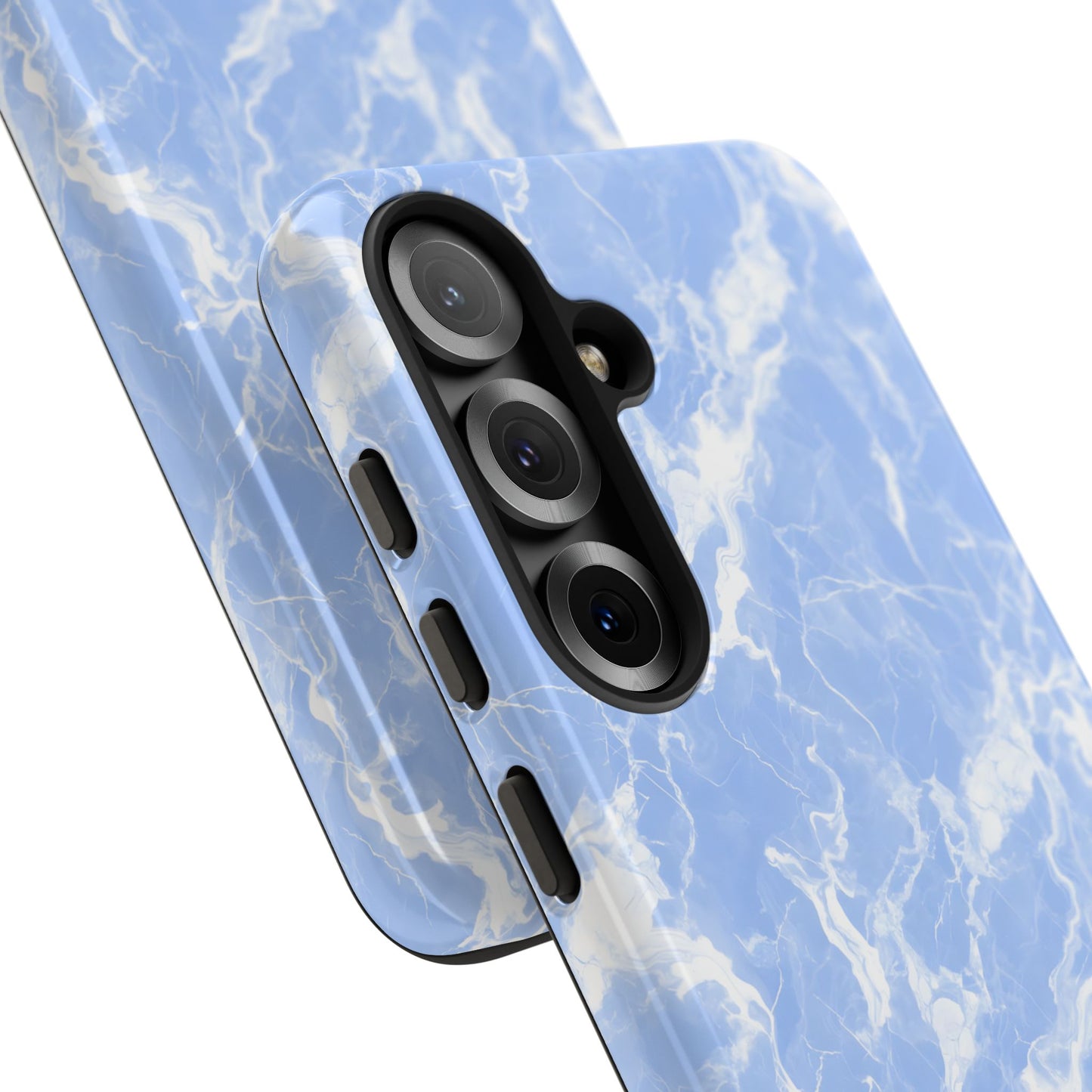 Marble Crush in Blue - Tough Phone Case