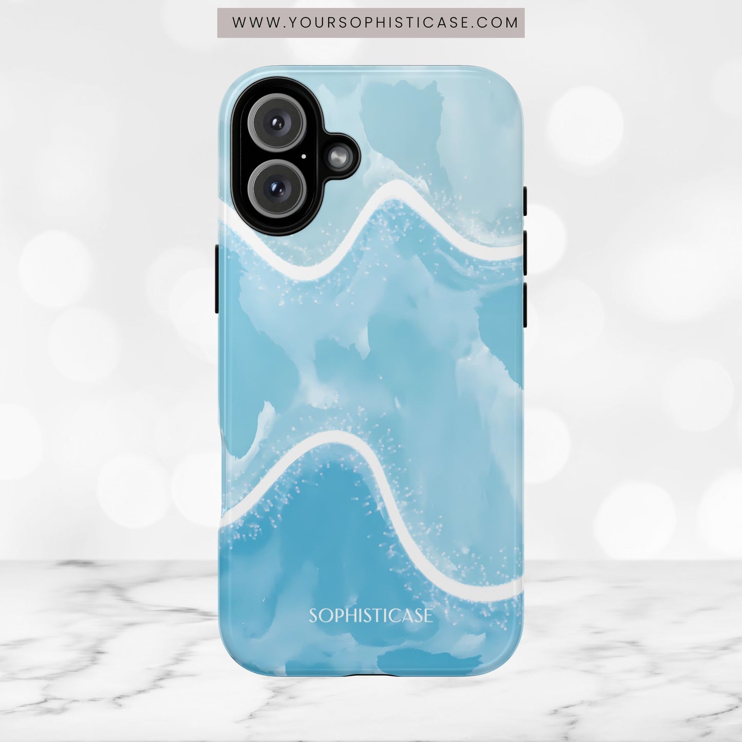 Serenity in Blue - iPhone Case