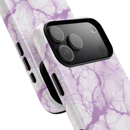 Marble Opulence in Purple - Magsafe Case