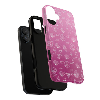 Seashell Society in Purple - iPhone Case