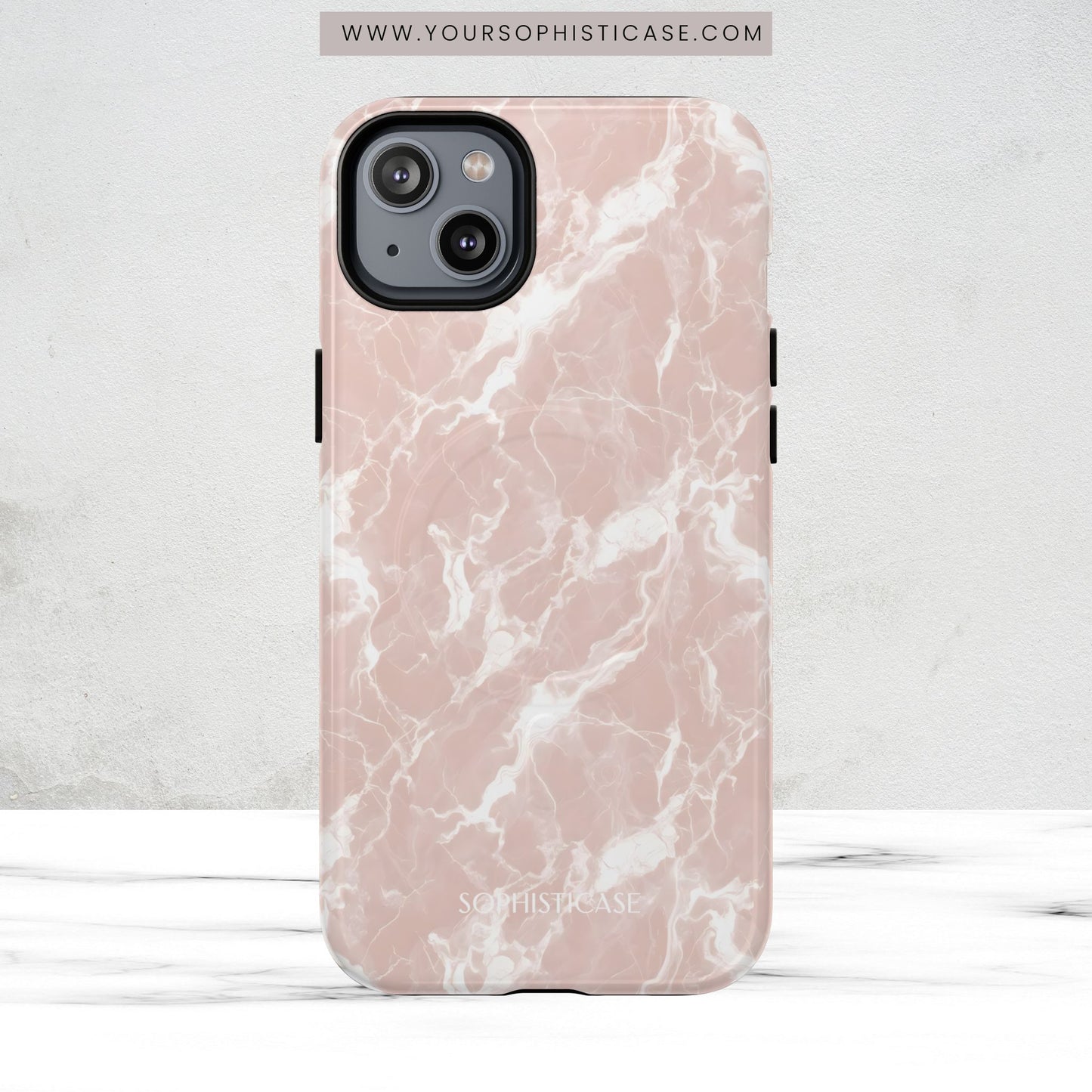 Marble Crush in Beige - Magsafe Case