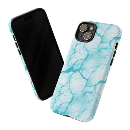 Marble Opulence in Aqua - Tough Phone Case