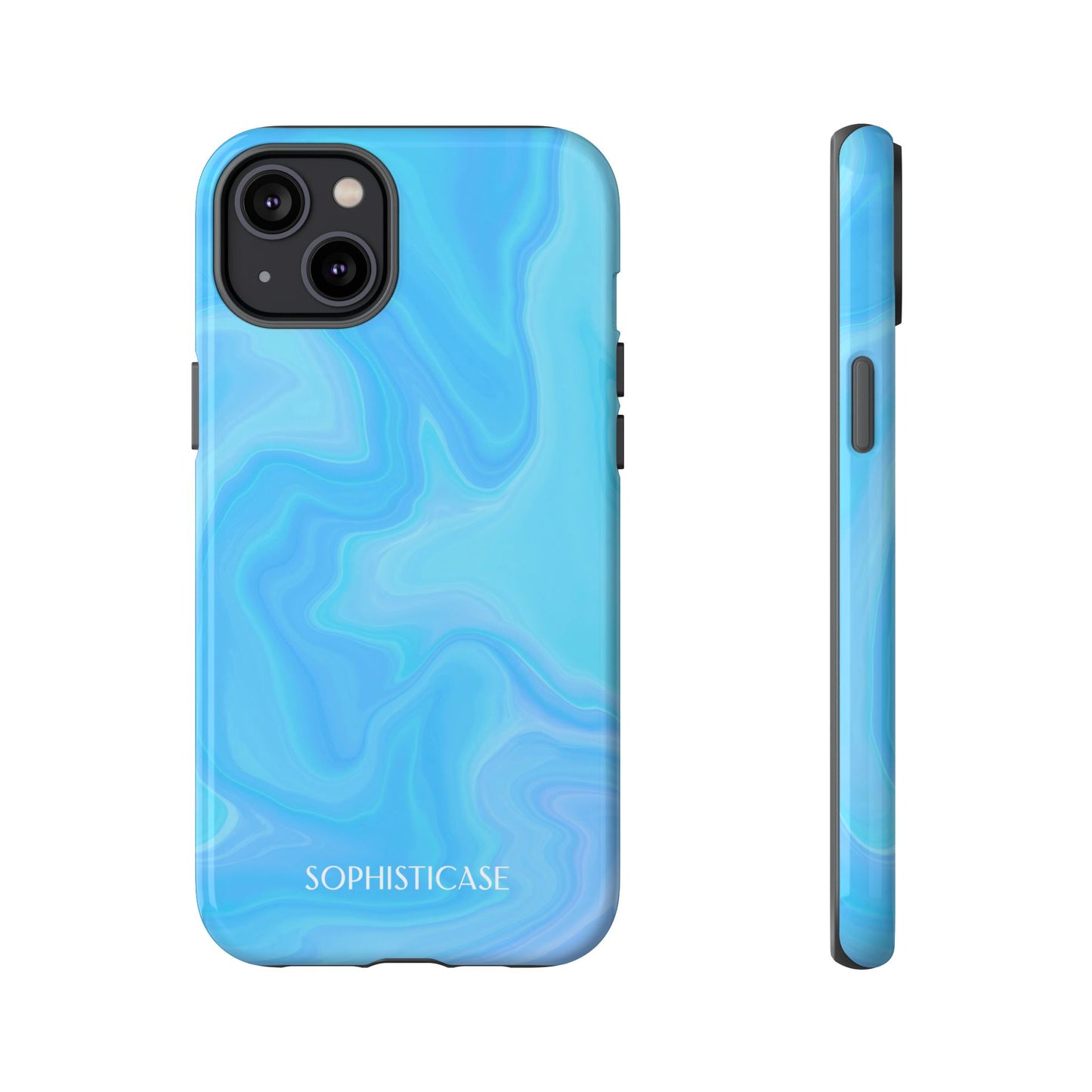 Liquid Magic in Blue - iPhone Case