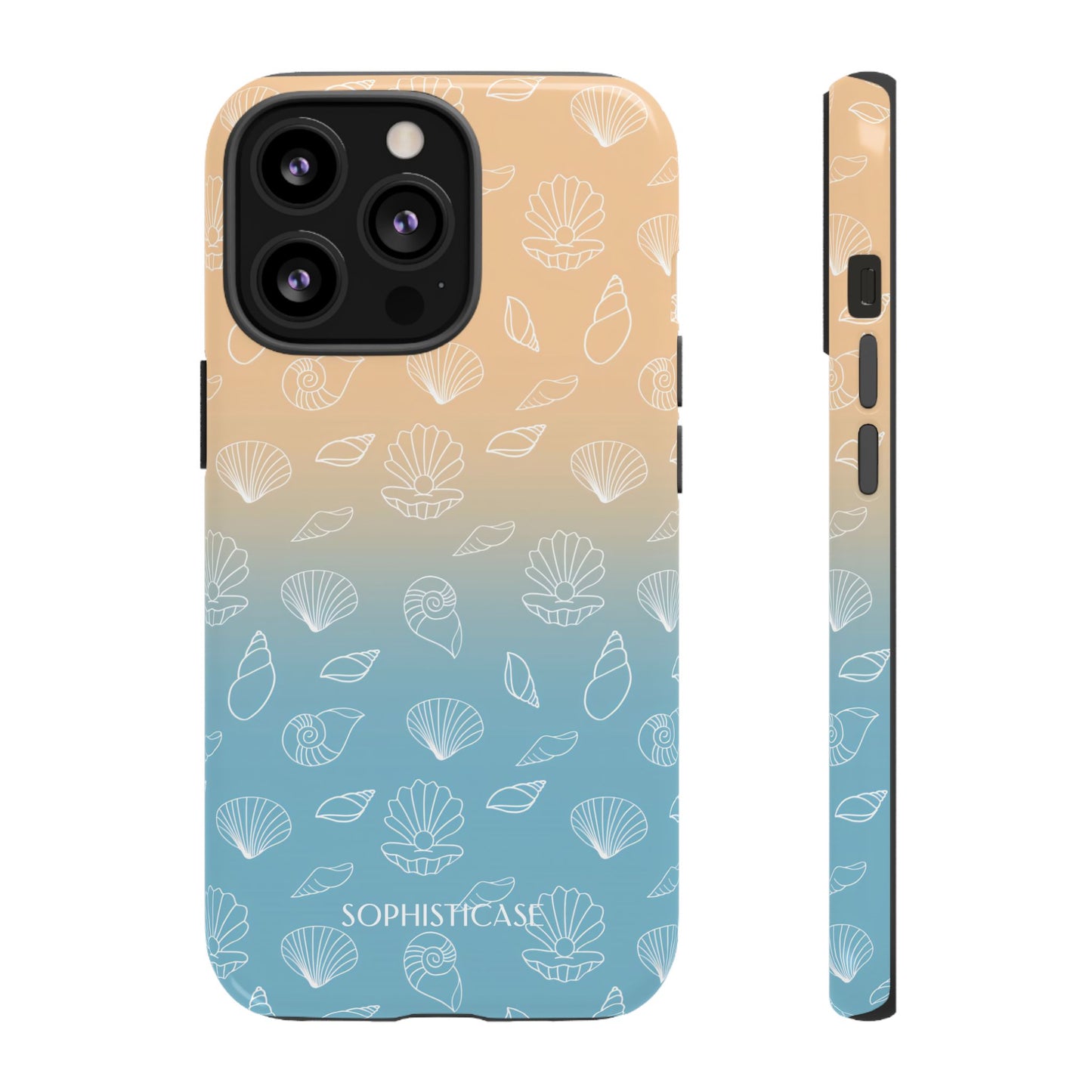 Seashell Society in Sandy Shore - iPhone Case, Samsung Galaxy Case, Google Pixel Case