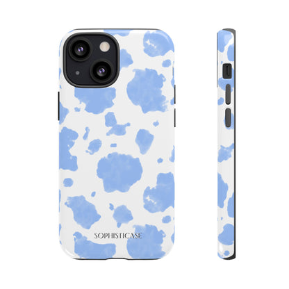 Holy Cow in Blue - iPhone Case