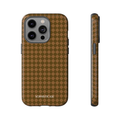 Diamond Diva in Deep Brown - iPhone Case, Samsung Galaxy Case, Google Pixel Case