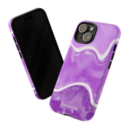Serenity in Deep Purple - iPhone Case