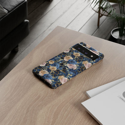 Royal Floral in Midnight Rose - Tough Phone Case