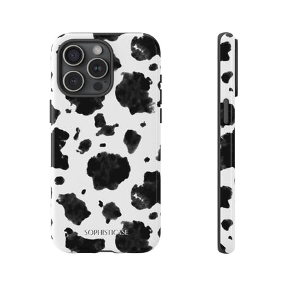 Holy Cow in Black - iPhone Case