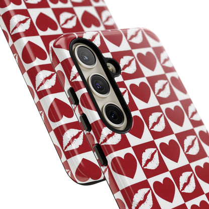 Belle Amie in Red - Tough Phone Case