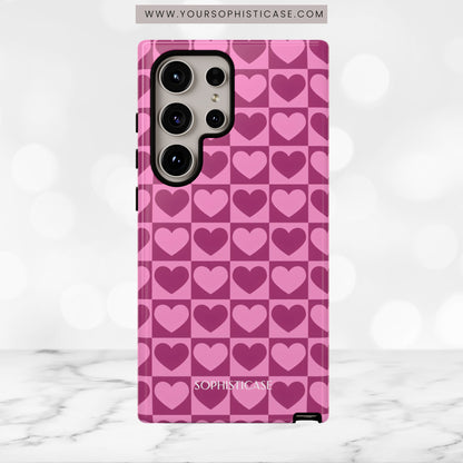 Tough Love in Purple - Tough Phone Case
