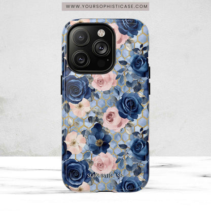 Royal Floral in Gilded Sky - iPhone Magsafe Case