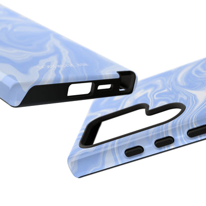 Liquid Dreams in Smoke Blue - Tough Phone Case