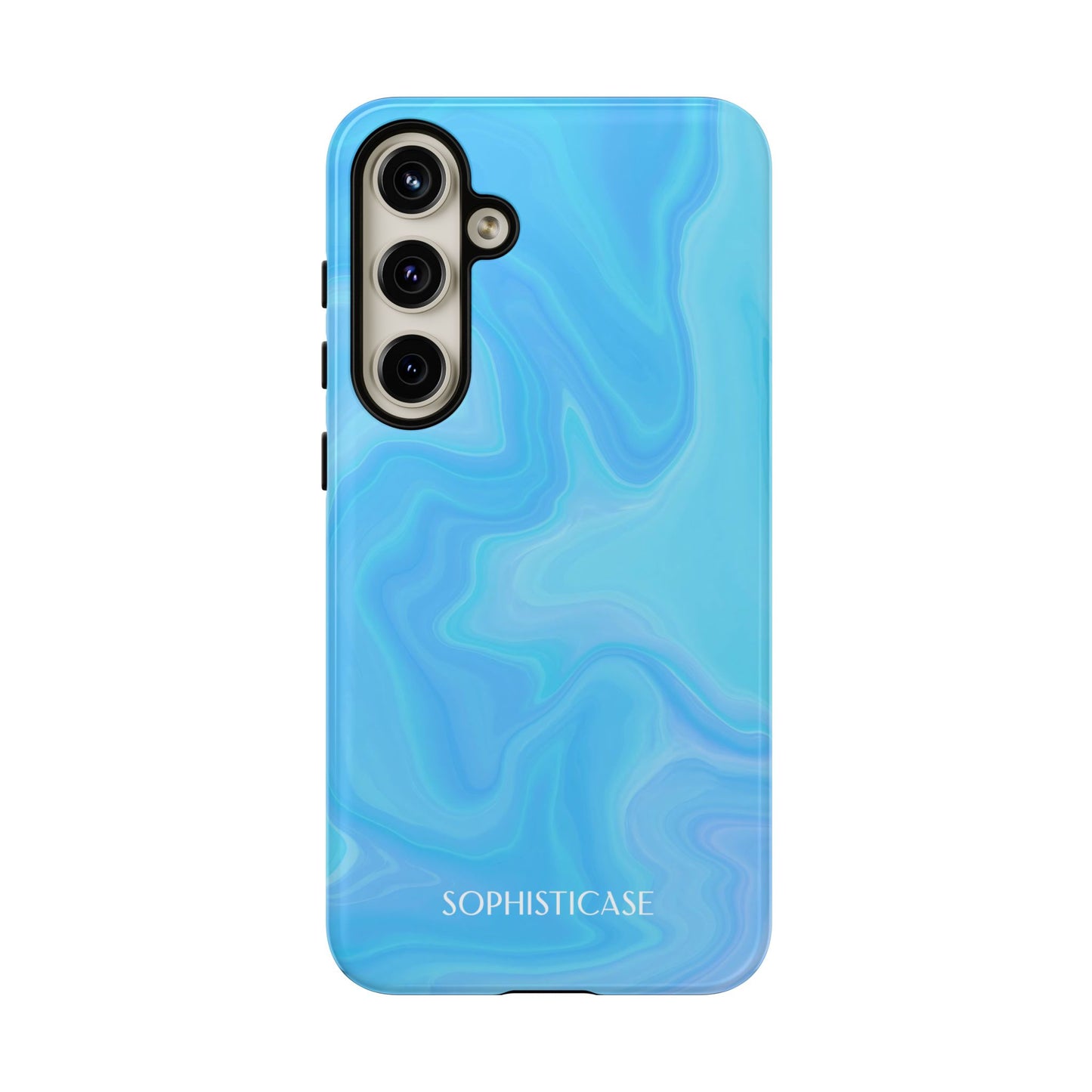 Liquid Magic in Blue - Drop Proof Phone Case for Samsung Galaxy