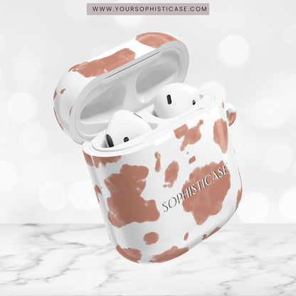 AirPod Cases - Holy Cow in Light Brown