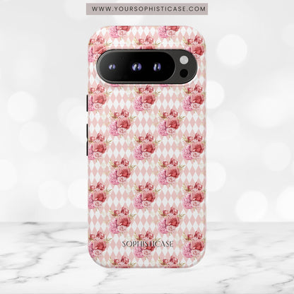 Rose Diamond Romance in Juliette - Tough Phone Case