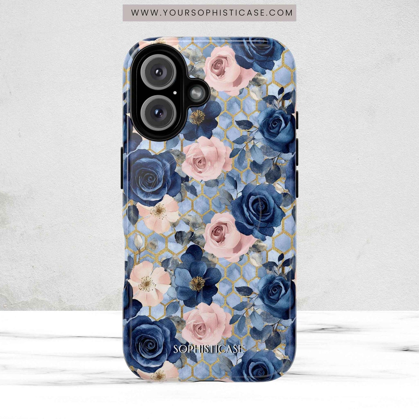 Royal Floral in Gilded Sky - iPhone Magsafe Case