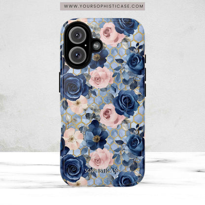 Royal Floral in Gilded Sky - iPhone Magsafe Case