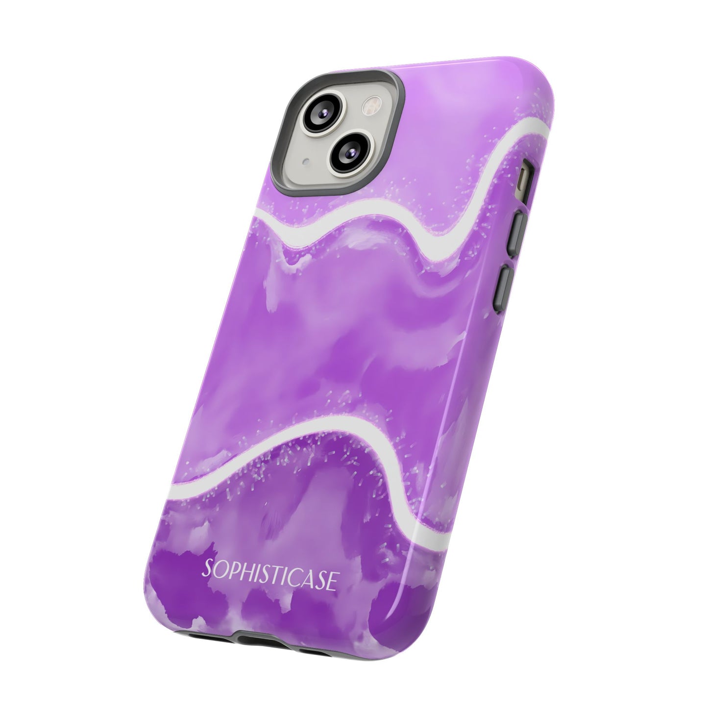 Serenity in Deep Purple - Drop Proof Phone Case for iPhone