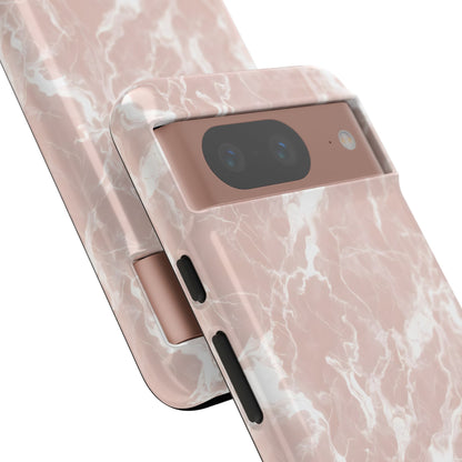 Marble Crush in Neutral Beige - Tough Phone Case