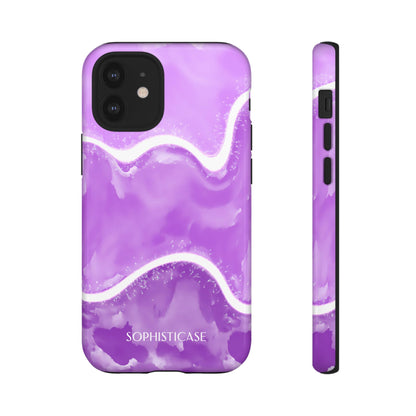 Serenity in Deep Purple - Drop Proof Phone Case for iPhone