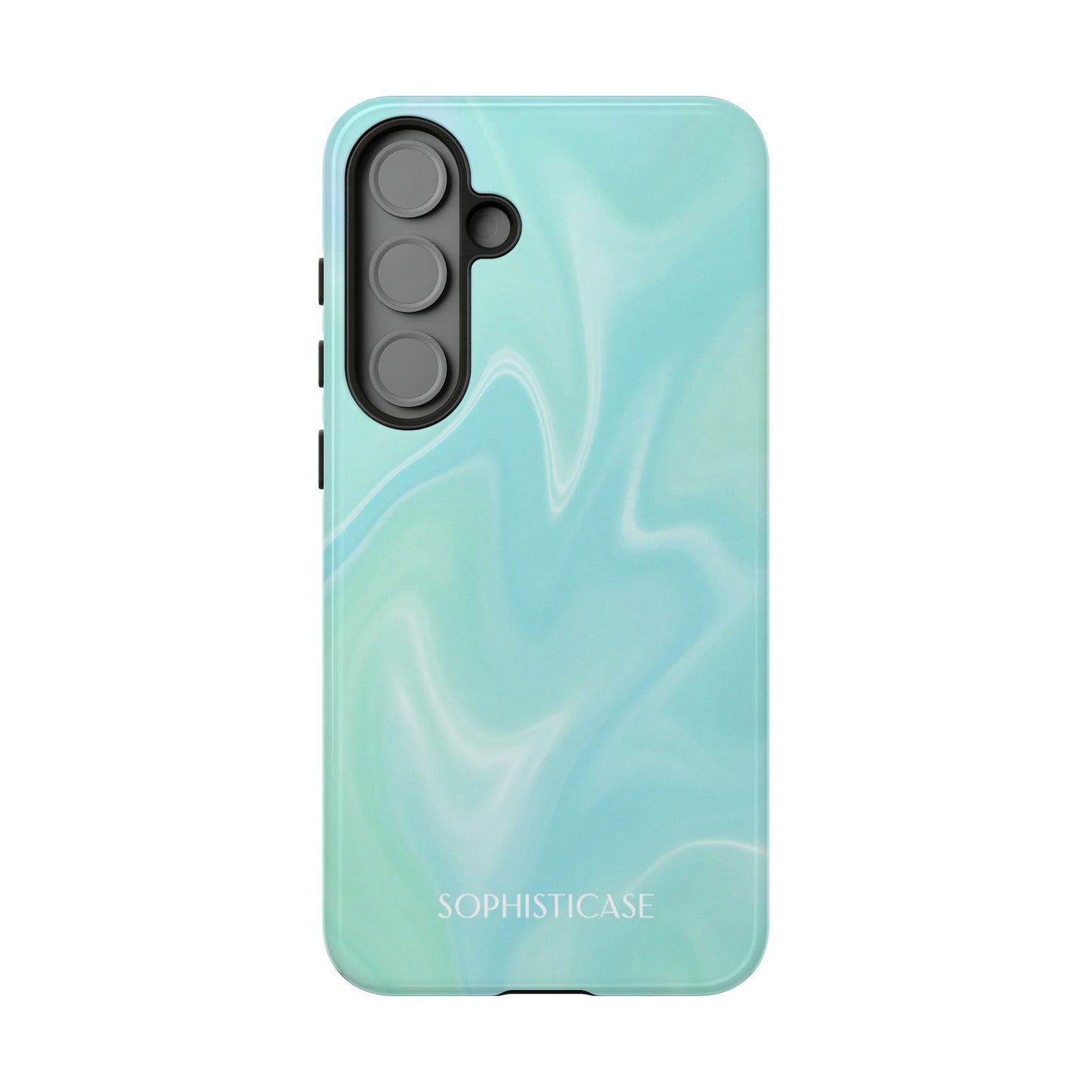 Liquid Magic in Green Haze - Drop Proof Phone Case for Samsung Galaxy