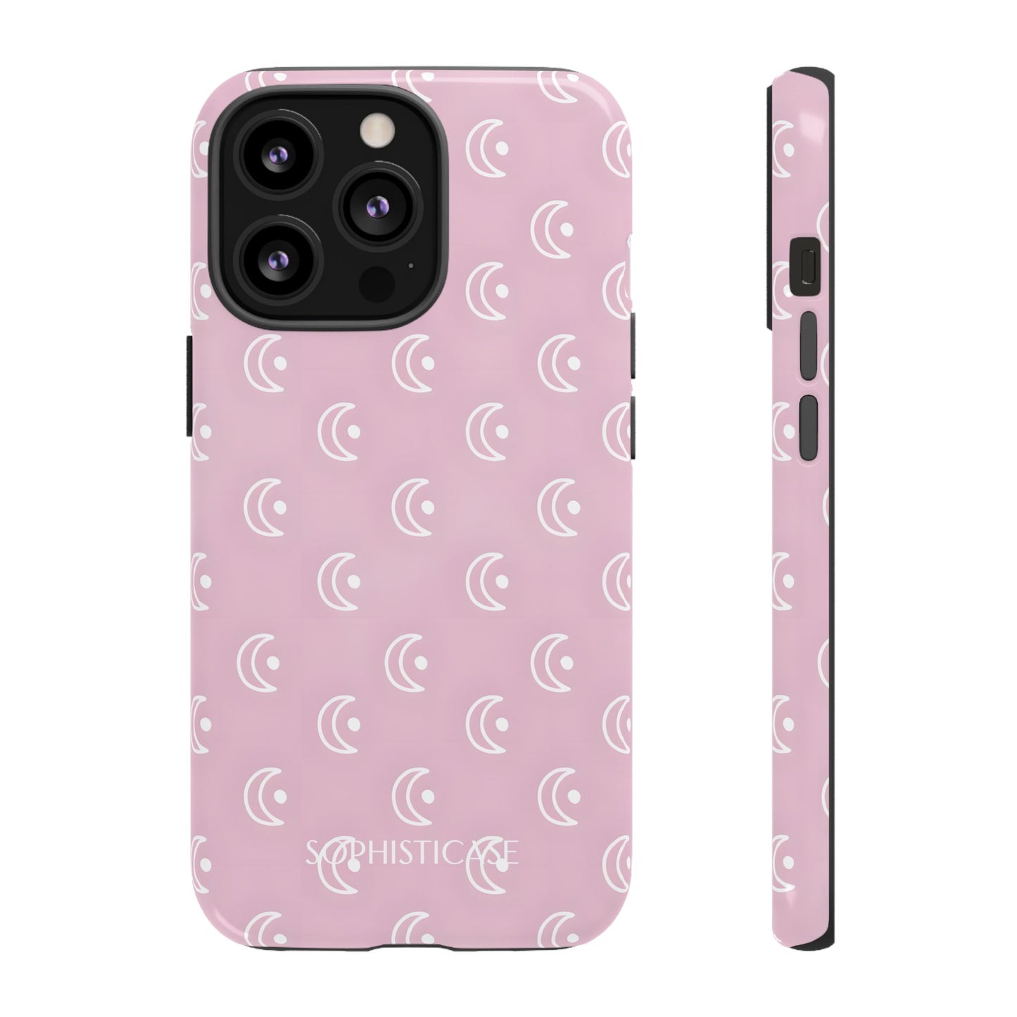 Moon Phase in Pink - Tough Phone Case for iPhone