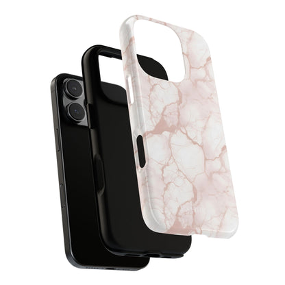 Marble Opulence in Neutral Beige - iPhone Case