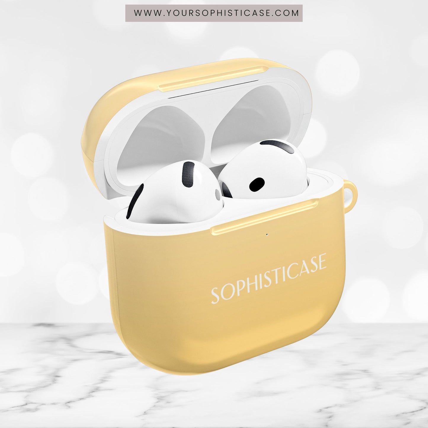 AirPod Cases - Heavenly in Yellow