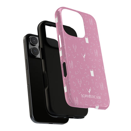 Cocktail Hour in Pink - iPhone Case