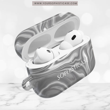 AirPod Cases - Liquid Dreams in Charcoal