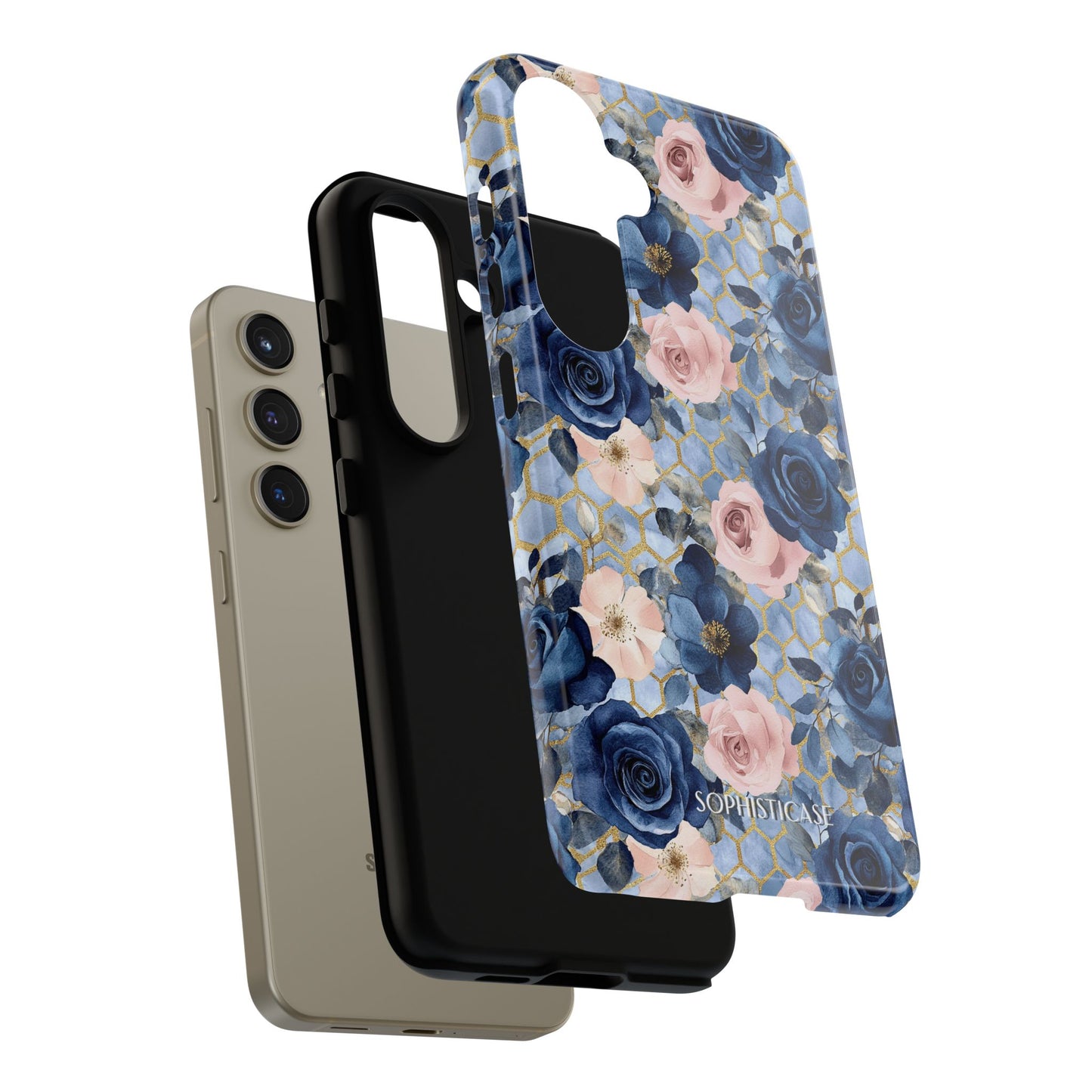 Royal Floral in Gilded Sky - Tough Phone Case