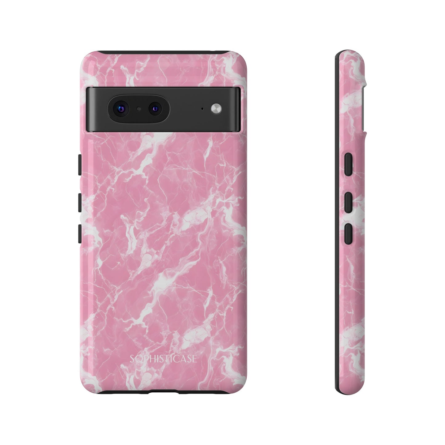 Marble Crush in Pink - Tough Phone Case