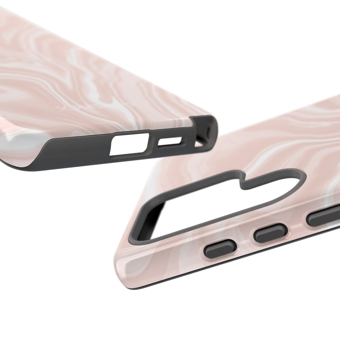 Liquid Dreams in Neutral Beige - Tough Phone Case