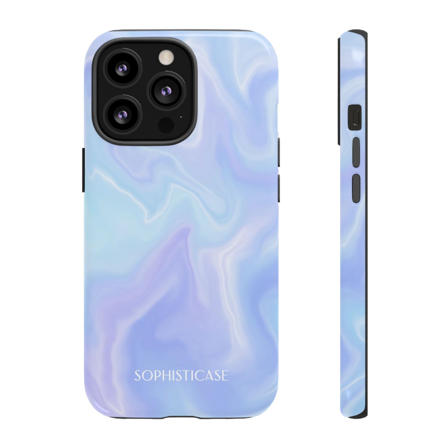 Liquid Magic in Blue Haze - iPhone Case