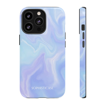 Liquid Magic in Blue Haze - iPhone Case