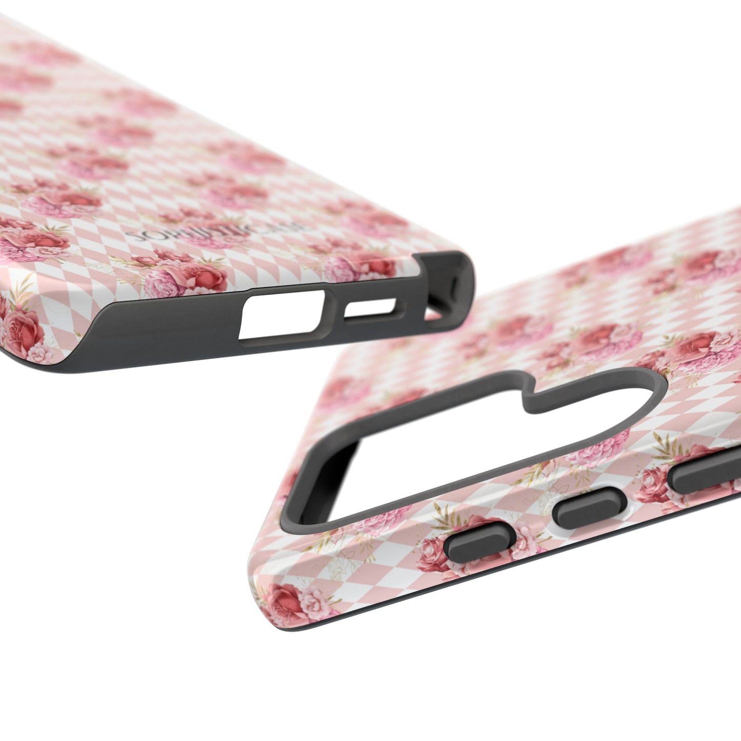 Rose Diamond Romance in Juliette - Tough Phone Case