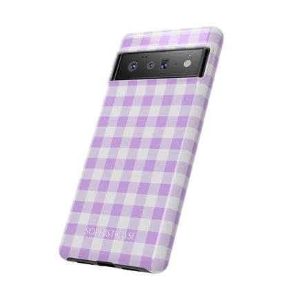 Tough Case - Gingham in Purple