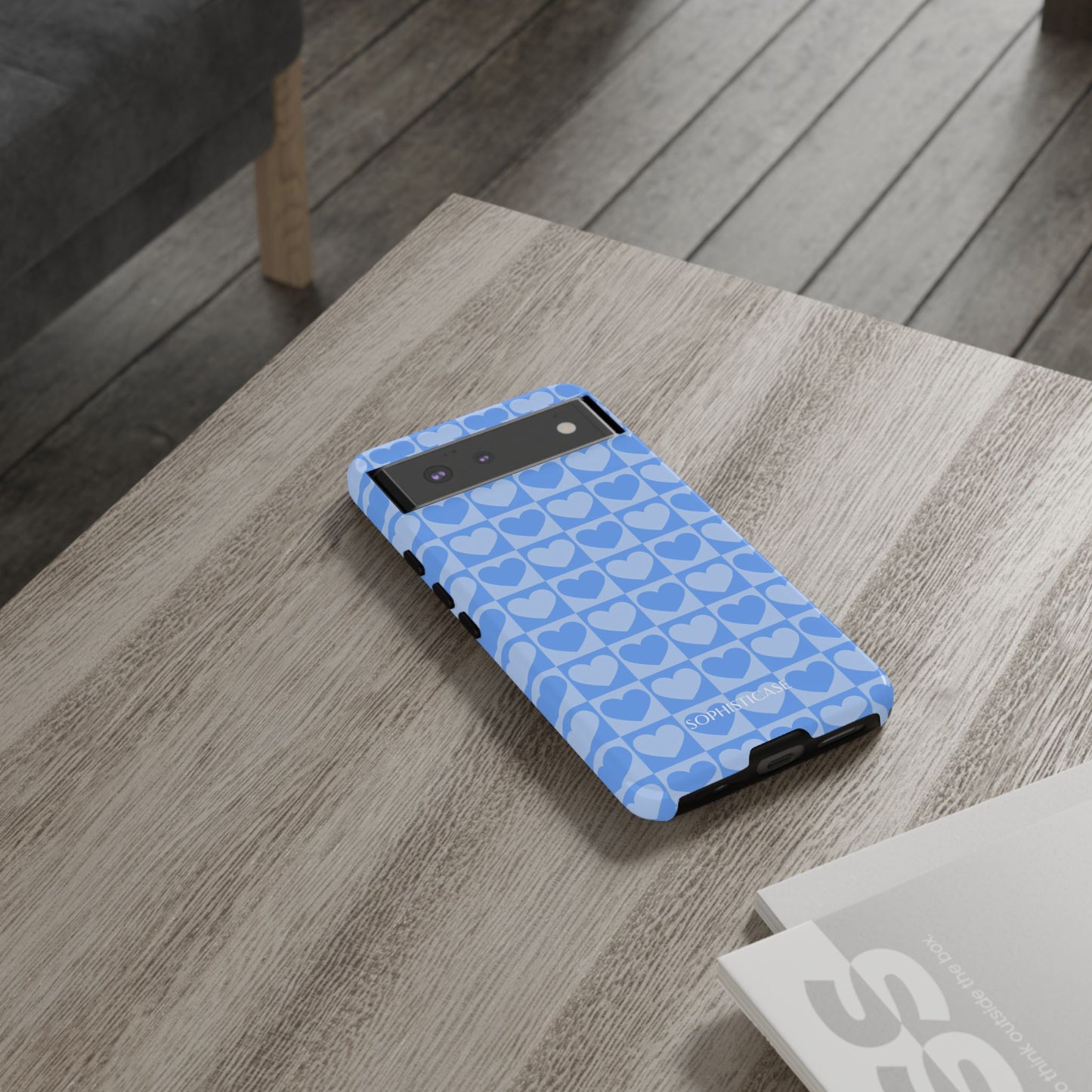 Tough Love in Blue - Tough Phone Case