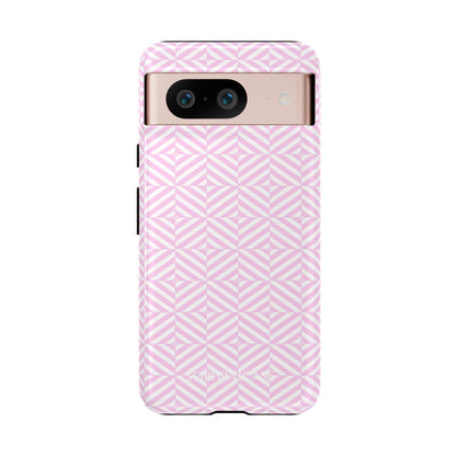 Illusions in Pink - Dual Layer Shockproof Phone Case for iPhone, Google Pixel and Samsung Galaxy