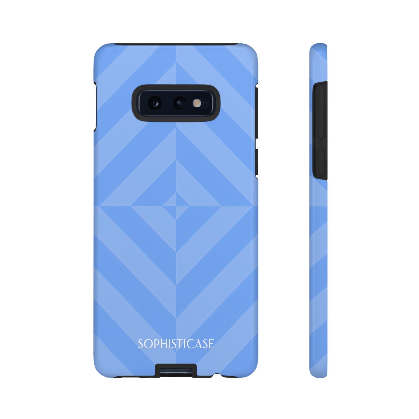 Zenergy in Blue - Dual Layer Shockproof Phone Case for iPhone, Google Pixel and Samsung Galaxy