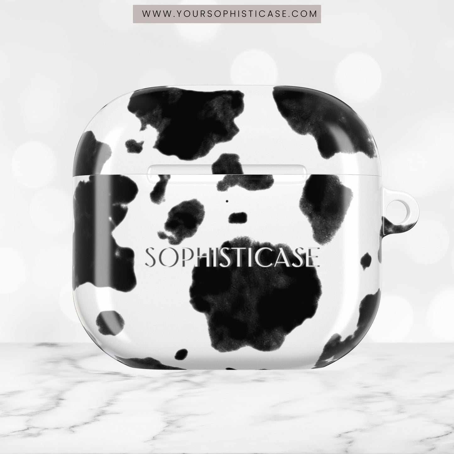 AirPod Cases - Holy Cow in Black