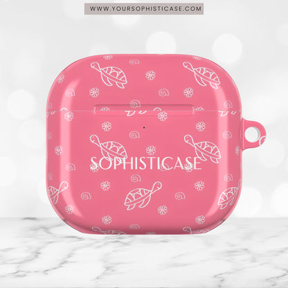 AirPod Cases - Turtle Island in Pink
