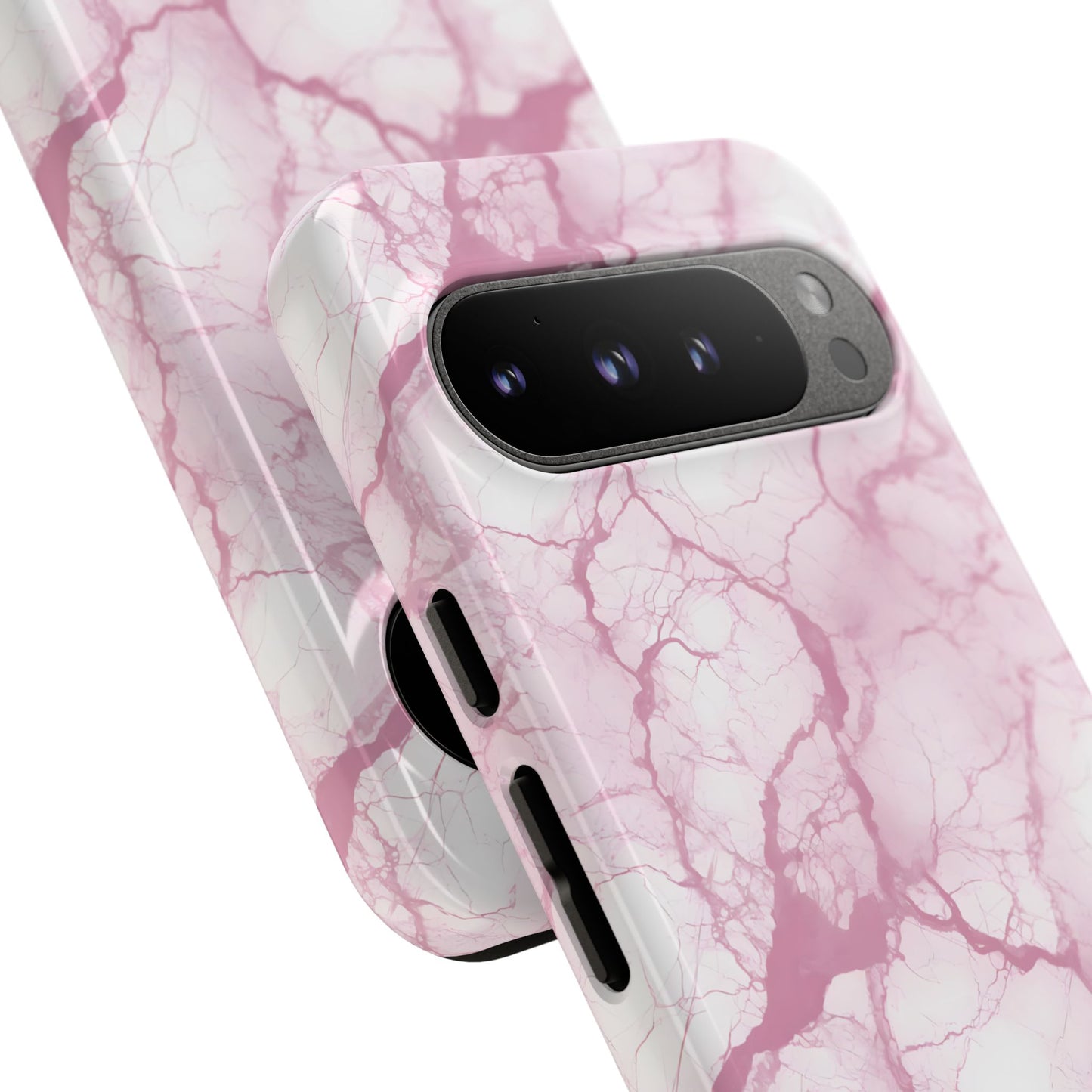 Marble Opulence in Pink - Tough Phone Case