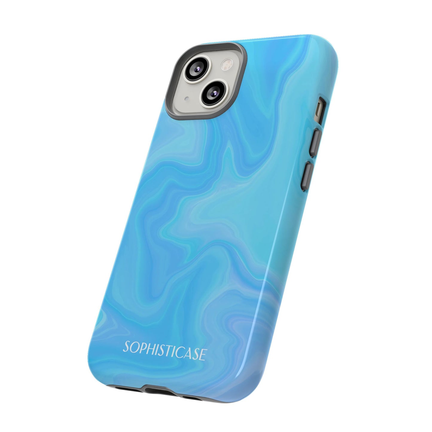 Liquid Magic in Blue - Drop Proof Phone Case for iPhone