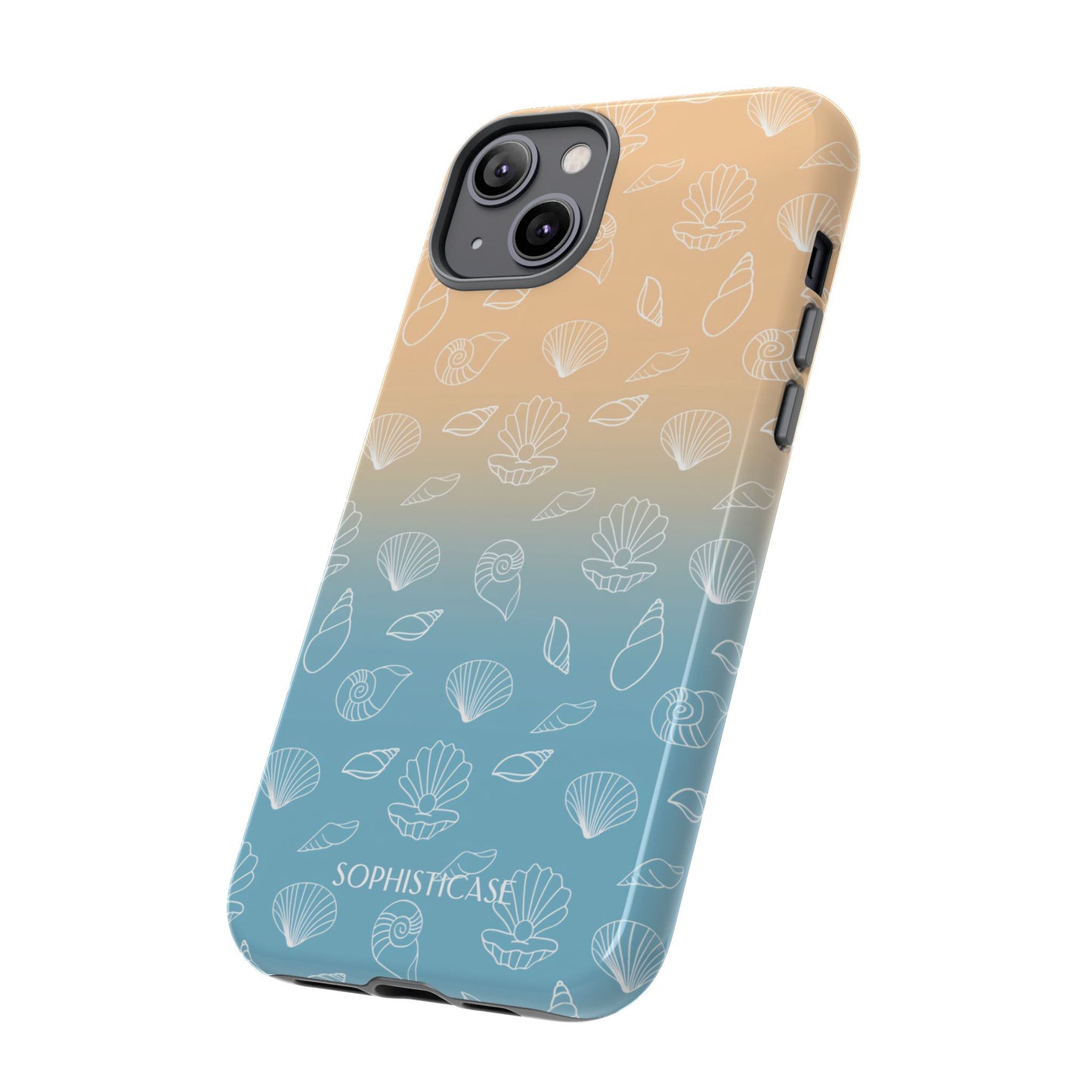 Seashell Society in Sandy Shore - iPhone Case, Samsung Galaxy Case, Google Pixel Case