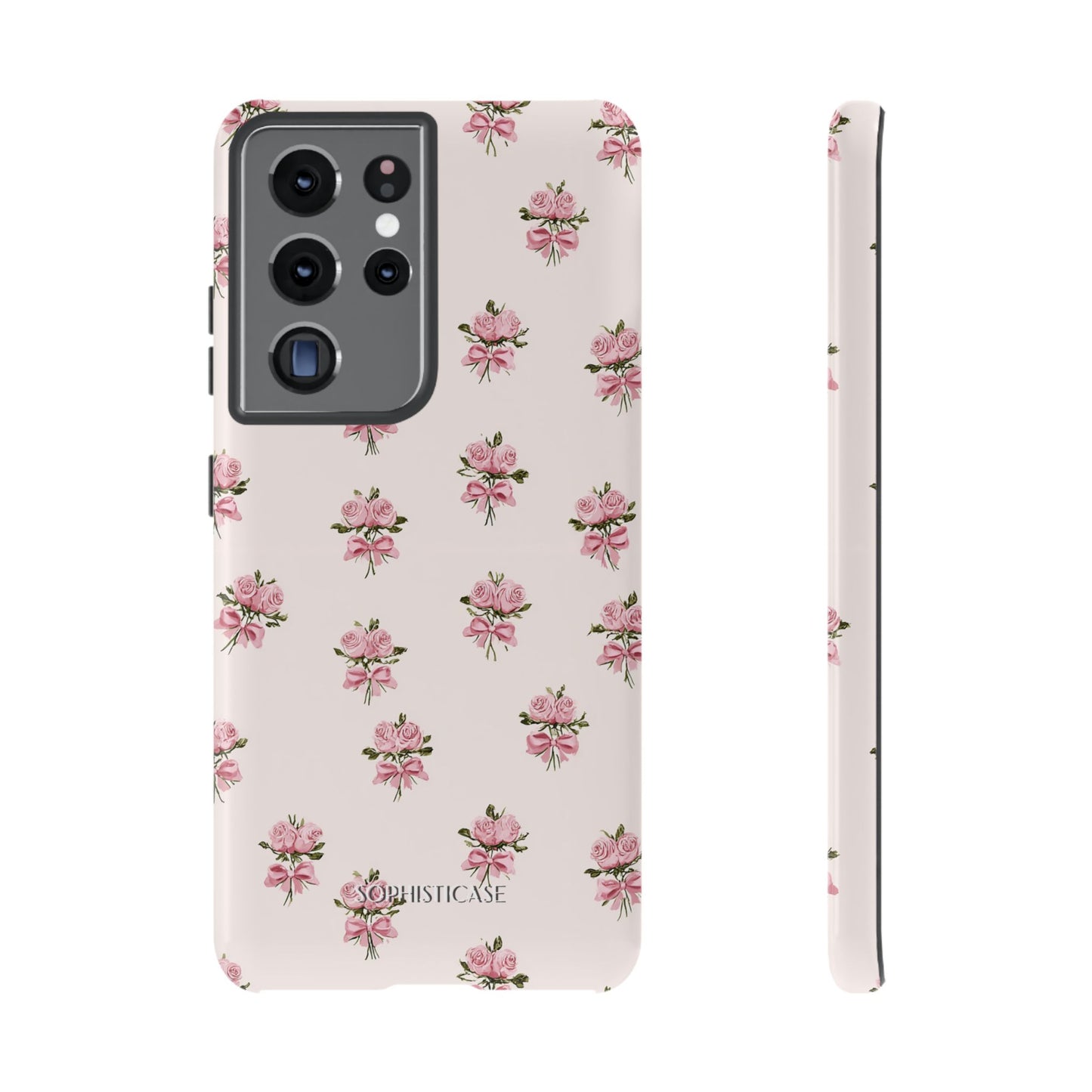The Sweetest Thing in Coquette Rose Bouquet - iPhone Case, Samsung Galaxy Case, Google Pixel Case
