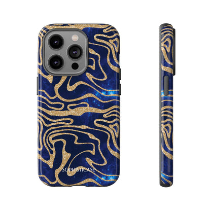 Cosmic Zebra in Blue - iPhone Case, Samsung Galaxy Case, Google Pixel Case