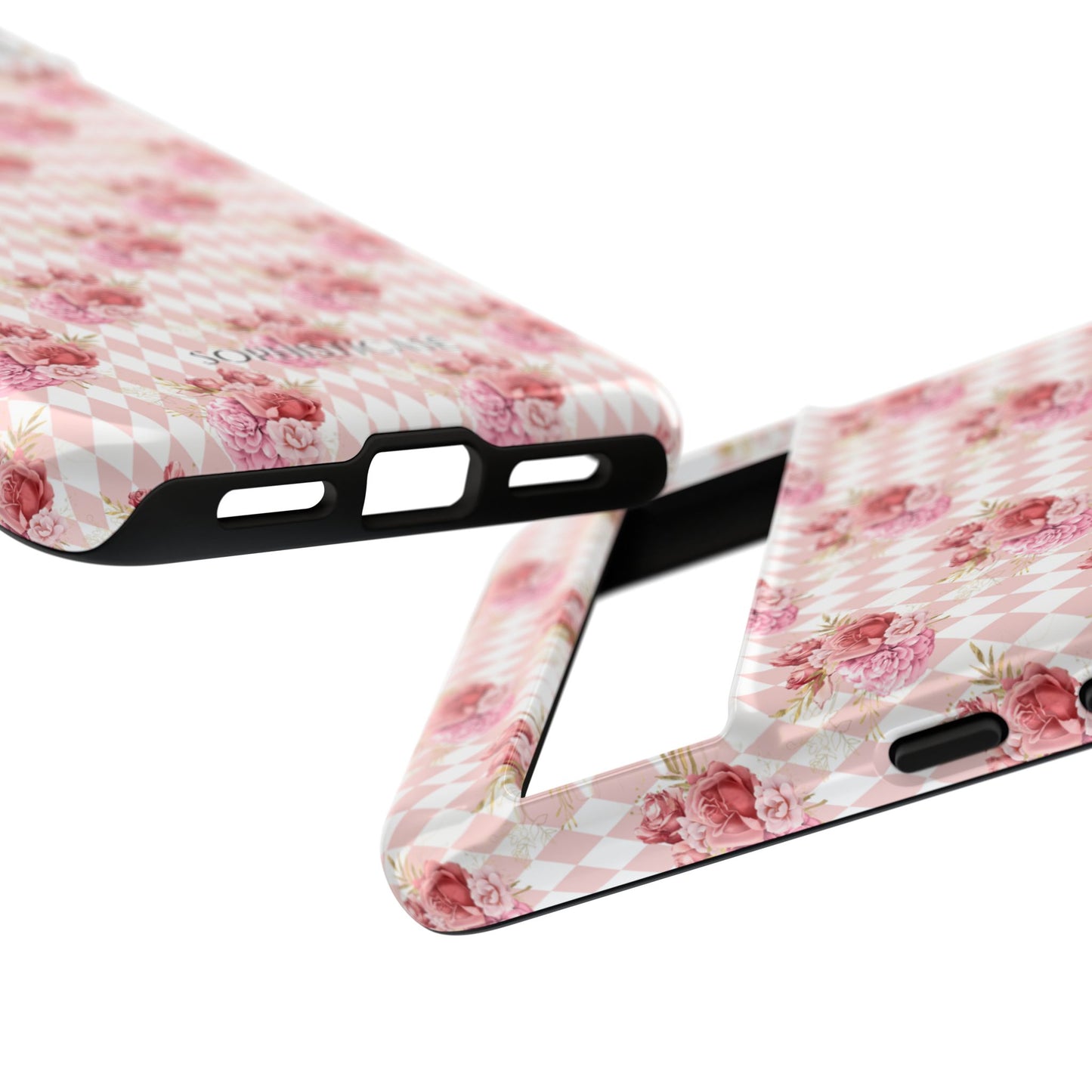Rose Diamond Romance in Juliette - Tough Phone Case
