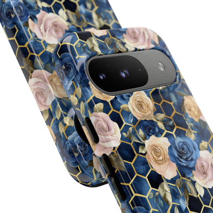 Royal Floral in Midnight Rose - Tough Phone Case